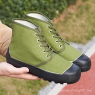 Shoes Men Outdoor Work Shoes Casual Construction Site Labor Protection Shoes High-Top Farmland Canva