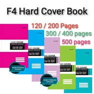 MasterPrint F4 Hard Cover Single Line Foolscap Book