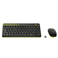 Logitech MK240 Wireless Keyboard and Mouse - Black