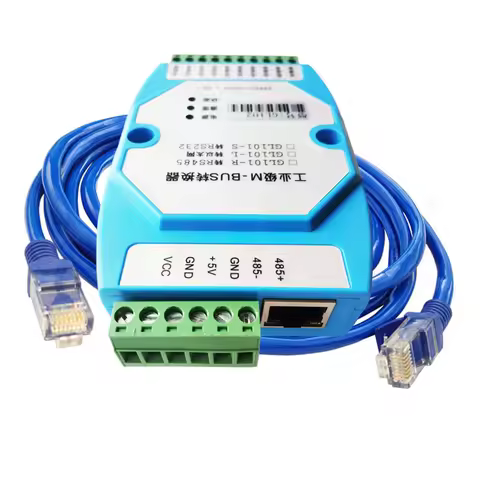 MBus to Ethernet Modbus-TCP / MODBUS-RTU can connect 500 meters Support meter protocol customized