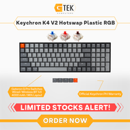 Keychron K4 V2 Hotswap Plastic Frame RGB Backlight Gateron G Pro Wireless Mechanical Keyboard