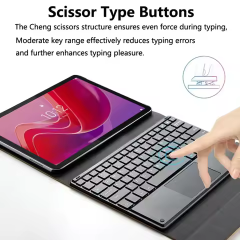 For Lenovo Tab P11 2nd Gen Xiaoxin Pad Plus 2023 11.5'' Keyboard Case,Funda Cover For Lenovo Xiaoxin