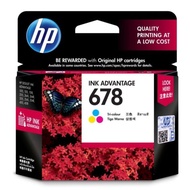 HP 678 TRI-COLOR INK CARTRIDGE