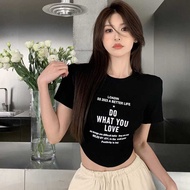 WHAT DO YOU LOVE Women's Crop Top (LD 88 PJG 40)