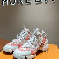 98新Dior迪奧紅色D-Connect老爹鞋 37碼