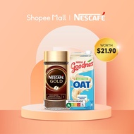 [BRAND BOX] GOODNES Dairy Free Oat + Nescafe Gold 200g (Worth $21.90)