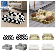 [Gazechimp] Washable Cat Bed Cat Couch Comfortable All Seasons Pet Couch Bed Pet Sofa