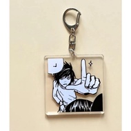 Death Note Acrylic Keychain, Double Side Keychain, Death Note Keychain, Anime Gift, L, Light Yagami,