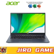 Acer Swift 3X SF314-510G-502Q 14'' FHD Laptop Steam Blue (I5-1135G7, 8GB, 512GB SSD, IRIS XE MAX, W10, OFFICE H&amp;S)