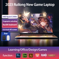 Lenovo Laptop  AMD Ryzen5 RAM16G 512G SSD 15.6-inch Slim Office Business Student Laptop Portable Computer