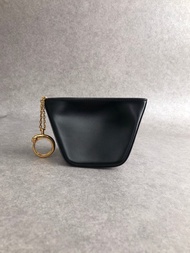 【日本直送 名牌中古包】Cartier (卡地亞) 經典黑豹造型零錢包，精緻皮革，經典復古風 ver74j