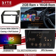 VESCUS [2+16] Android Player For Honda Civic FN2 2006-2011 Free AHD Camera T3L Android 10 IPS Screen
