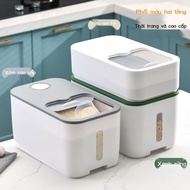 Kitchen Rice Bucket Household Sealed Rice Container Cylinder Flour Container Anti-Insect and