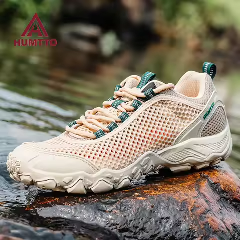 HUMTTO Hiking Shoes Men Breathable Outdoor Sports Climbing Shoes hunting shoes women Trekking Sneake
