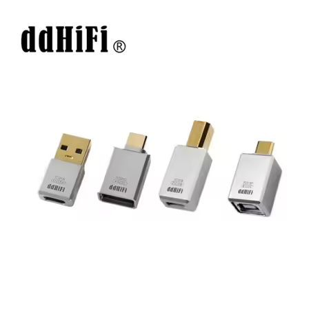 DD ddHiFi TC01A TC01C TC01B TC01BF HiFi Quality USB-A to USB-C Adapter Converter Compatible with Pho
