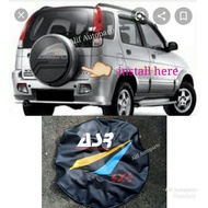 💥READY STOCK💥Cover Sarung Tayar Spare Belakang Perodua Kembara High Quality Tebal