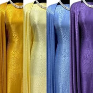 Kain Pasang Plain Jacquard (Stone) -Mustard Gold, Soft Yellow, Powder Blue,Maroon,Black,White,Baby P