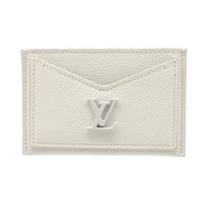 近全新路易威登 Porte Carte Lockme M68727 白色小牛皮卡包 (LV 0371) [二手]LOUIS VUITTON