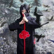 Naruto Ninja Cloak Robe Cape Akatsuki Cosplay Costumes Adult Halloween Party Dress Up