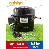 CUBIGEL COMPRESSOR MPT14LA  1/2 HP / R404 (REPLACE AE2425ZK)