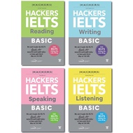 Sách - Combo 4 Cuốn: Bộ Hackers IELTS Basic - Sài Gòn Books