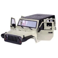 รถบังคับรีโมทเชลล์แข็งสำหรับการปรับแต่ง Jeep Wrangler ใช้กับ SCX10 TRX4