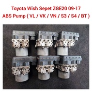 🇯🇵🇯🇵 ABS Pump / Anti-Lock Brake VL VK VN S3 S4 BT Toyota Wish Sepet ZGE20 ABS / Actuator Brake Pump / Anti-Lock Brake