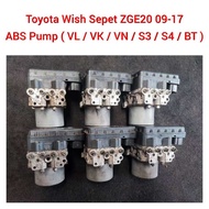 🇯🇵🇯🇵 ABS Pump / Anti-Lock Brake VL VK VN S3 S4 BT Toyota Wish Sepet ZGE20 ABS / Actuator Brake Pump 