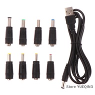 Store YUEQIN3 Universal 5V USB to DC สายไฟ USB แจ็คชาร์จสายไฟปลั๊กอะแดปเตอร์