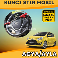 Kunci Stir Mobil Agya Ayla Kunci Stang Setir Mobil Gembok Pengaman Anti Maling