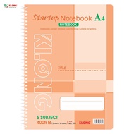 XO (Combo of 5 books) Single spring notebook 400 million A4 KLONG, 7Subject; MS: 394
