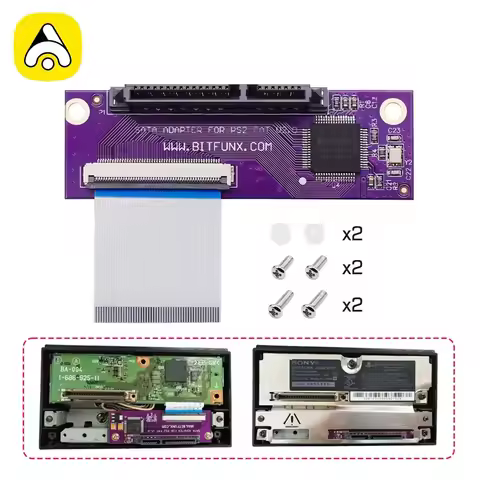 Apexneer SATA Upgrade Kit For PS2 IDE Hard Drive Original Network Adapter SATA Upgrade Board For PS2