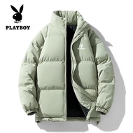 เสื้อโค้ทแฟชั่นสไตล์ลำลองสำหรับผู้ชายเสื้อโค้ทแฟชั่น Parka ขนาดพิเศษอบอุ่นฤดูหนาวแจ๊คเก็ตเสื้อคลุมหน