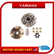 YAMAHA EGO / EGO-S / NOUVO / NOUVO-S FRONT PULLEY ASSY SET COM COMPLETE SET DEPAN PULEY PULLEY EGOS EGO S NOUVOS NOUVO S