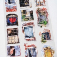 Pet tape sticker window box Ding Ding cycle 166cm meohime