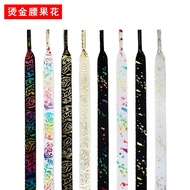 AF1Air Force One Low Top Silver Gray AJ1Rainbow Cashew Flower Colorful Black and White Ink Splash Go