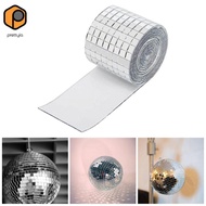 [prettyia] Self-Adhesive Mosaic Tiles, DIY Small Mirror Mosaic Tiles, Disco Balls, Interior