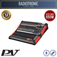 PV Audio 12 Channel Professional Stereo Mixer X12MP3