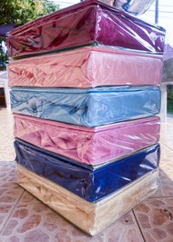 ผ้าปูแพร ขนาด 6 ฟุต 5 ฟุต และ 3.5 ฟุต ผ้าปูเย็น ผ้าปูรัดมุมเกรดพรีเมี่ยม 180*200 เซน อัดลายไม่สามารถ