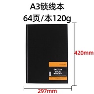 Bộ Sưu Tập Potentate Sketchbook A4 A3 A5 64 Trang Dày Bìa Cứng Trang Giấy Vẽ Màu Dày 120g Vở Vẽ Phác