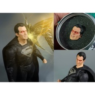 henry cavill head superman 1/10 for mcfarlane toys (angry)