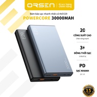 Orsen E29 Backup Battery 30000mAh QC3.0 PD 20W Fast Charging Power Pack Fast Charging | Power Pack C
