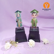 Custom Acrylic Graduation Trophy - Award Trophy