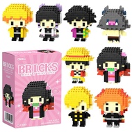 Piece Building Blocks Buccaneer Toys Cute Block Mini Children's Block Game Education Character E0z8