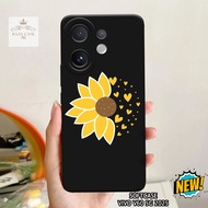 HP Vivo V60 5G 2025 Case - Latest Vivo V60 5G Case - Flower Case Motif - Cellphone Protector - Vivo 
