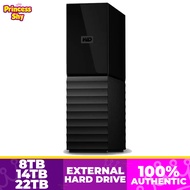 WD Western Digital My Book 4TB/ 6TB / 8TB / 14TB / 22TB Desktop USB 3.2 Gen 1 External Hard Drive