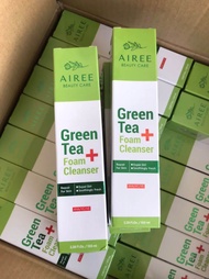 AIREE CLEANSER FOAM + GREEN TEA 100ML ORIGINAL AIREE BEAUTY CARE