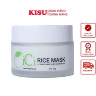Moisturizing whitening Mask with Rice Sprout Extract Rice Mask