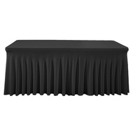 Table Skirt 6ft/4 Ft LIFETIME Table Table Skirting Geana Cloth Cocktail Table Cover Decoratio