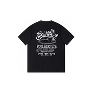 2026 Baru STUSSY Uniseks T-Shirt Bercetak T-Shirt Kasual T-Shirt Komuter T-Shirt Leher Krew T-Shirt 